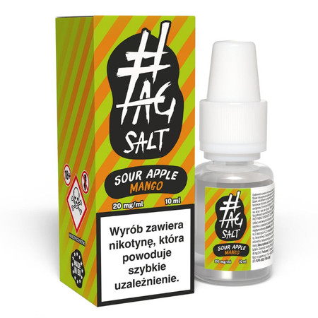 Жидкость #TAG Salt Sour 10ml - Apple Mango 20mg