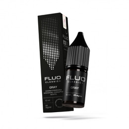 E-Liquid FLUO Classic + 10ml - Gray 20mg