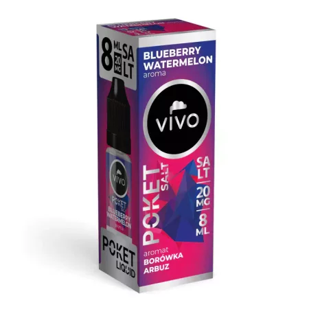 Жидкость VIVO Poket 8ml - Blueberry Watermelon 20mg
