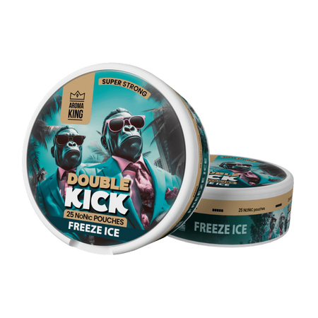 Nikotinbeutel Aroma King NoNic Double Kick - Freeze Ice 10mg