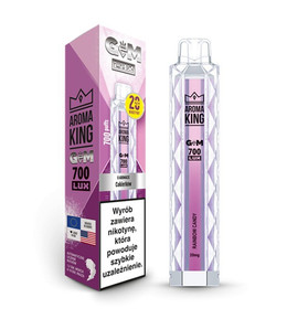 Țigară de unică folosință AROMA King GEM Lux Rainbow Candy 20mg