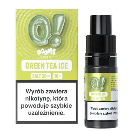 E-liquid OSOM! SALTS 10ml - Green Tea Ice 20mg