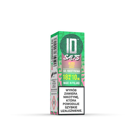 Liquid ID SALTS Aloes Liczi 18 mg/ml 10 ml