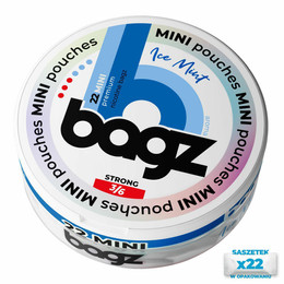 Никотиновые пакетики BAGZ Ice Mint 3/6 STRONG MINI