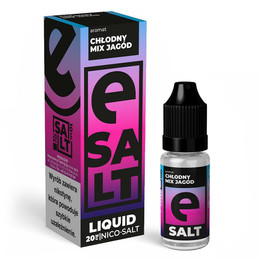 Жидкость E SALT 10ml - Chłodny Mix Jagód 20mg