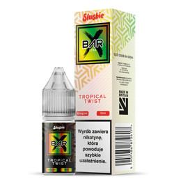 E-liquid Slushie Bar Salt 10ml - Tropical Twist 20mg