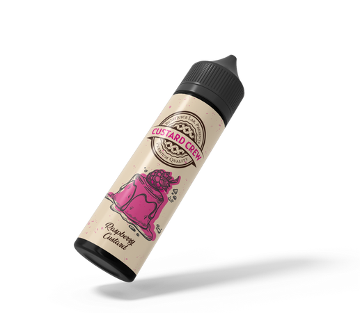 Longfill Custard Crew 10/60ml - Raspberry Custard