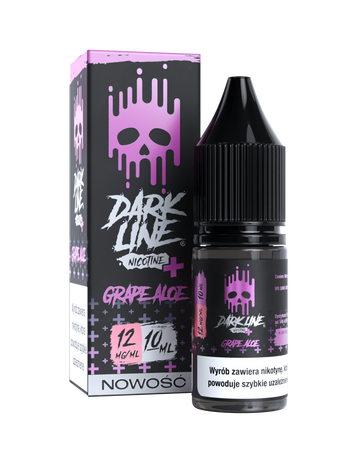 E-liquid Dark Line Nicotine+ 10ml - Grape Aloe 12mg