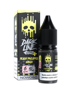 Liquid Dark Line Nicotine+ 10ml - Peach Pineapple Mango 06mg