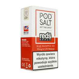Жидкость Pod Salt Fusion 10ml - Blue Razapple Ice 20mg