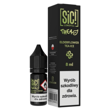 Longfill SIC! 8ml - Elderflower Tea Ice