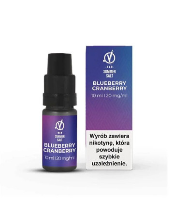 Liquid Vbar Salt 10ml - Blueberry Cranberry 20mg