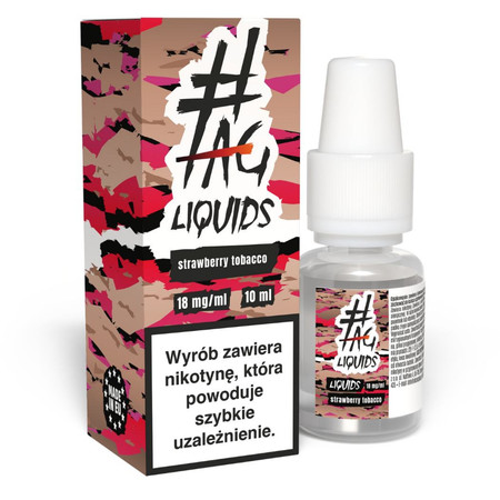 Liquid #TAG Classic 10ml - Strawberry Tobacco 18mg