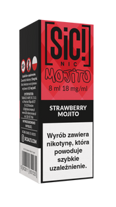 E-Liquid SIC! NIC 8ml - Strawberry Mojito 18mg
