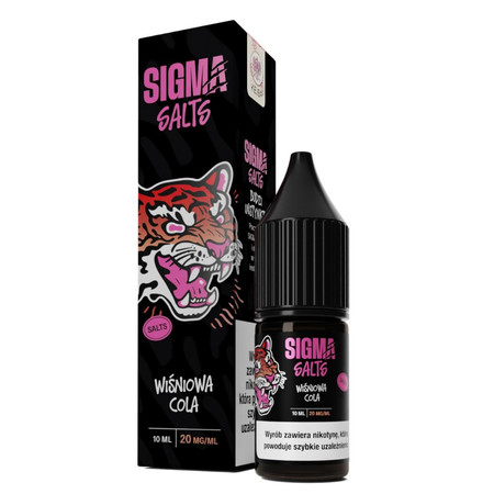E-liquid Sigma Salt 10ml - Wiśniowa Cola 20mg