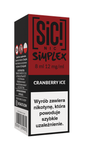 E-Liquid SIC! NIC 8ml - Cranberry Ice 12mg