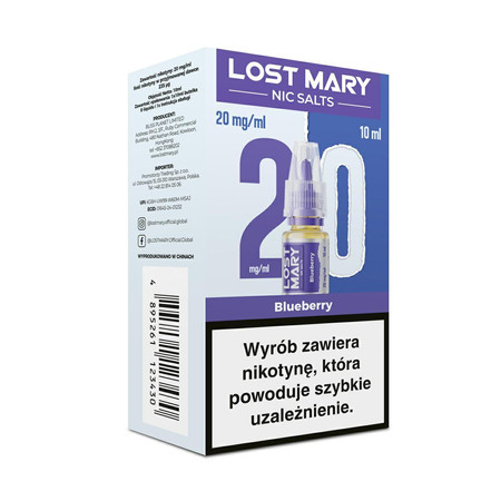 Lichid Lost Mary 10ml - Blueberry 20mg 