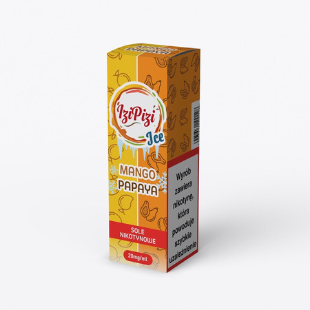 E-liquid Izi Pizi Salt 10ml - Mango Papaya Ice 20mg