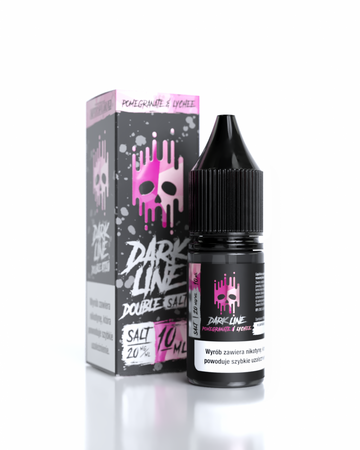 E-liquid Dark Line Double Salt 10ml - Pomegranate Lychee 20mg