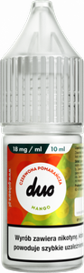 Жидкость DUO 10ml - Czerwona Pomarańcza Mango 18mg