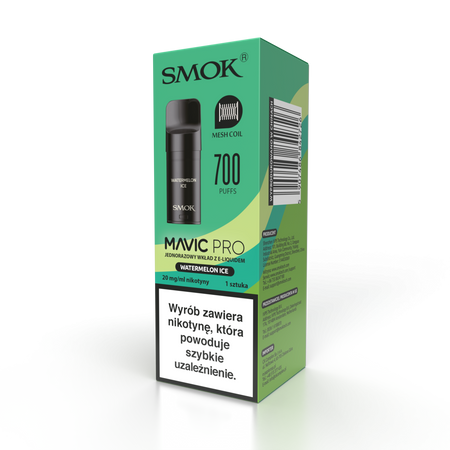 Cartouche préremplie SMOK Mavic Pro Watermelon Ice 20mg