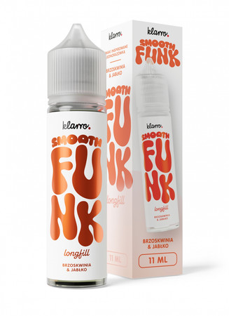 Longfill Klarro Smooth Funk 11/60ml - Brzoskwinia Jabłko