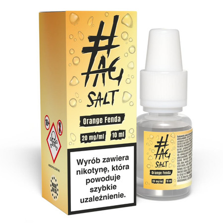 Liquid #TAG Salt Drinks 10ml - Orange Fanta 20mg