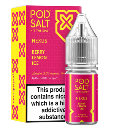 E-liquid Pod Salt Nexus 10ml - Berry Lemon Ice 20mg
