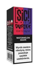Liquid SIC! NIC 8ml - Watermelon Grape 12mg