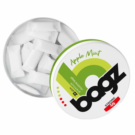 Pliculețe cu nicotină BAGZ Apple Mint 3/6 STRONG