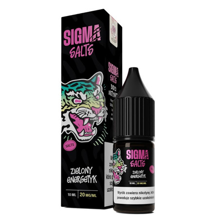 E-liquid Sigma Salt 10ml - Zielony Energetyk 20mg