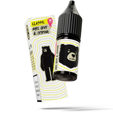 E-Liquid GO BEARS Classic 10ml - Earl Grey Citrom 18mg