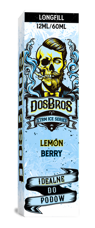 Лонгфил DosBros 12/60ml - Lemon Berry
