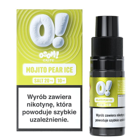 E-liquide OSOM! SALTS 10ml - Mojito Pear Ice 20mg