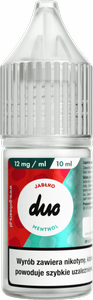 Liquid DUO 10ml - Jabłko Menthol 12mg