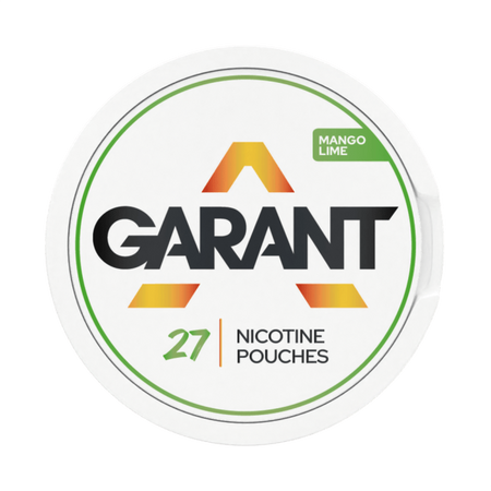 10 X Nikotínové vrecúška GARANT (Grant) Regular - Mango Lime 20mg