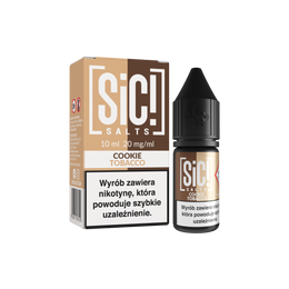 E-liquid SIC! Salt 10ml - Cookie Tobacco 20mg