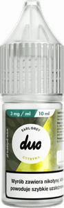Рідина DUO 10ml - Earl Grey Cytryna 3mg