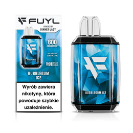 Jednorazová e-cigareta FUYL Bubblegum Ice 20mg