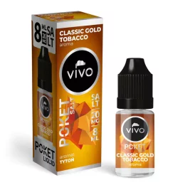 Жидкость VIVO Poket 8ml - Classic Gold Tobacco 20mg