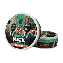 Saszetki nikotynowe Aroma King NoNic Super Kick - Peach Ice 5mg