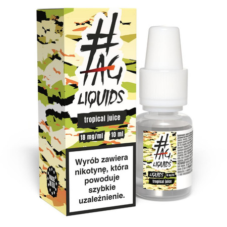 E-liquid #TAG Classic 10ml - Tropical Juice 18mg