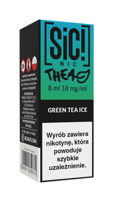 Рідина SIC! NIC 8ml - Green Tea Ice 18mg