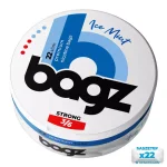 Nikotínové vrecúška BAGZ Ice Mint 3/6 STRONG