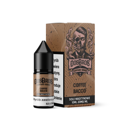 Liquid DosBros Salt 10ml Coffe Bacco 20mg
