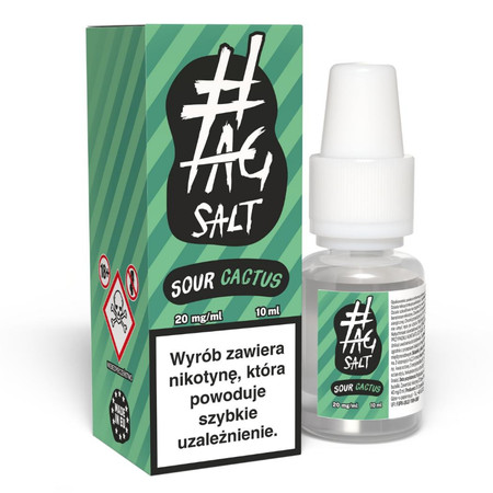 Жидкость #TAG Salt Sour 10ml - Cactus 20mg