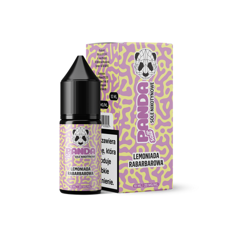 E-liquid Panda Salt 10ml - Lemoniada Rabarbarowa 20mg