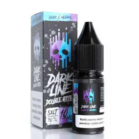E-liquide Dark Line Double Salt 10ml - Grape Menthol 10mg