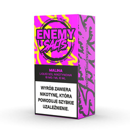 E-liquid Enemy Salts 10ml - Malina 18mg