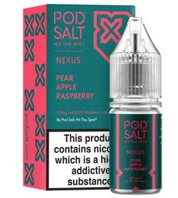 E-liquid Pod Salt Nexus 10ml - Pear Apple Raspberry 20mg
